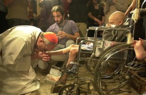 pope-Francis besa nino silla de ruedas